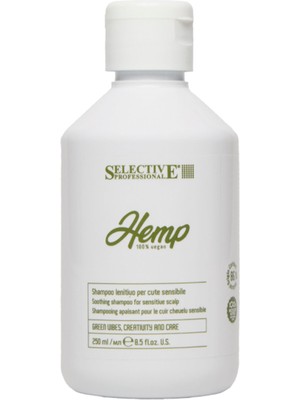 Selective Professional Hemp Lenitive Hassas Saç Derisi Için Yatıştırıcı Şampuan 250 ml
