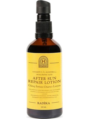 Radika Aromatherapy Hemera Serisi Güneş Sonrası Onarıcı Losyon 100 ml