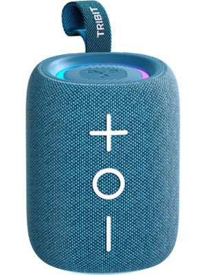 Tribit Stormbox Mini Plus Mavi 12W Ipx7 Su Geçirmez 5.4 Taşınabilir Bluetooth Hoparlör