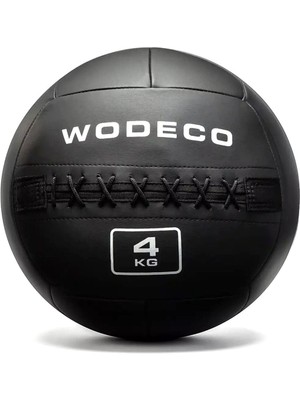 Wodeco Wall Ball Siyah Sağlık Topu 4 kg