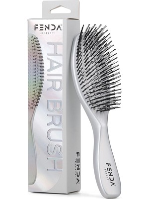 Fenda Profesyonel Moonstone White 4 Pinli Slim Beyaz Saç Fırçası