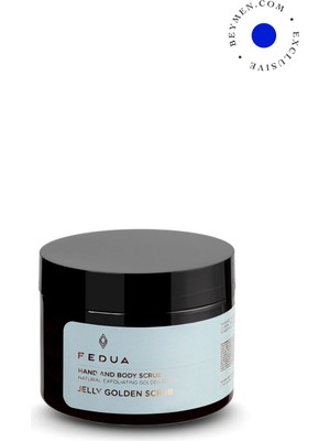 Fedua Jelly Golden Scrub Arındırıcı Işıltı Veren Jel El ve Vücut Peelingi 250 gr