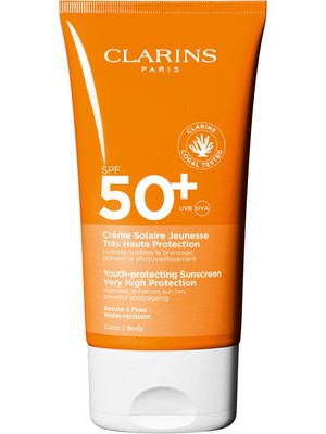 Clarins Sun Body Cream SPF50+ Nemlendirici Vücut Güneş Kremi 150 ml