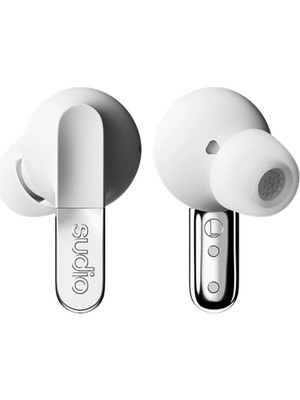Sudio N3 Pro Anc Chrome White True Wireless Kulak Içi Kulaklık
