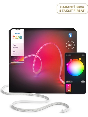 Philips Hue Flux Akıllı Renkli LED Şerit 5 Metre