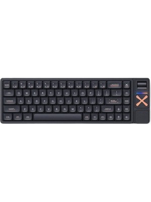 Iqunix MAGI65 Pro Shadow Black Rgb Kablosuz Hotswap Mekanik Gaming Klavye