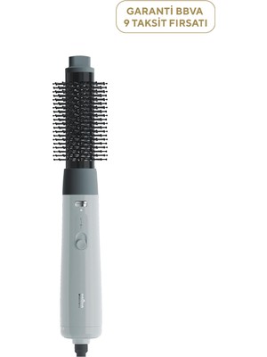 Braun BRAS152E Air Styler As1.52 Gri 2 Başlıklı Saç Kurutma Makinesi ve Şekillendirici