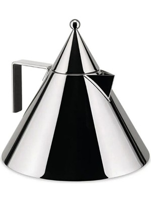Alessi Il Conico Silver Demlik