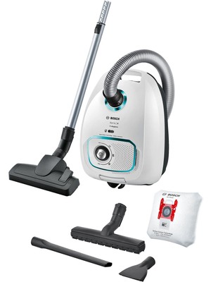 Bosch BGBS4HYG1 Serie 4 Prohygienic Beyaz Toz Torbalı Süpürge