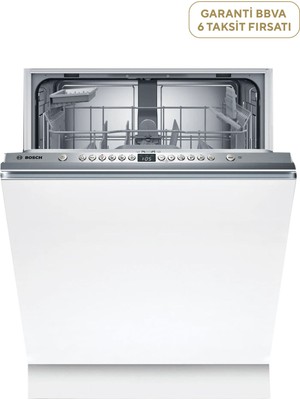 Bosch SMV26DX00T Serie 2 6 Programlı Tam Ankastre Bulaşık Makinesi