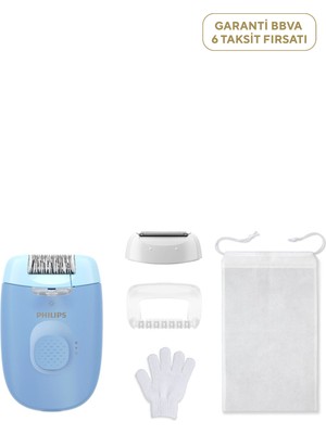 Philips 4000 Serisi BRE247/05 Tıraş Başlığı Yıkanabilir Kablolu Epilasyon Aleti