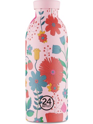 24 Bottles Clima Bottle Bloom Bloom Pink Çelik Termos 500 ml