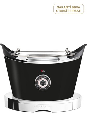Bugatti Volo Mat Siyah Ekmek Kızartma Makinesi