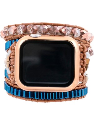 Gwelry Joesy Wrap 38/41 mm Apple Watch Uyumlu Kadın Akıllı Saat Kordon