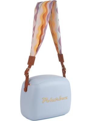 Polarbox Prinkstyle Ondas Classic Deri Kayışlı Bruma Gold Soğuk ve Sıcak Tutucu Yemek Çantası 6 Lt