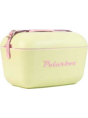 Polarbox Lime Rose Deri Kayışlı Soğuk ve Sıcak Tutucu Termal Çanta 12 Lt