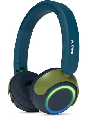 Philips TAK4200CT/00 Deniz Mavisi Çocuk Kulak Üstü Bluetooth Kulaklığı