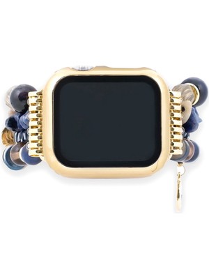 Gwelry Lacey Stretchy 42/49 mm Apple Watch Uyumlu Kadın Akıllı Saat Kordon