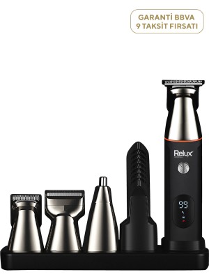 Relux RPG7500 Groom Expert Islak & Kuru 15'i 1 Arada Tıraş Makinesi
