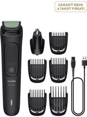 Philips 3000 Serisi 7in1 Islak ve Kuru Yüz Saç ve Vücut Tıraş Makinesi MG3920/15