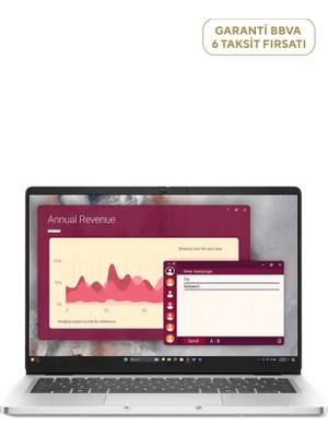 Dell Pro 14 Ultra5 235U-14''32GB 512SSD Dos Laptop PC14250-U5-U