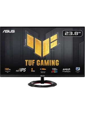 Asus Tuf Gaming VG249Q3R 23.8" 180Hz 1ms Full Hd Adaptive Sync Fast IPS Gaming Monitör