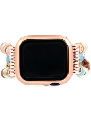 Gwelry Helen Stretchy 42/49 mm Apple Watch Uyumlu Kadın Akıllı Saat Kordon