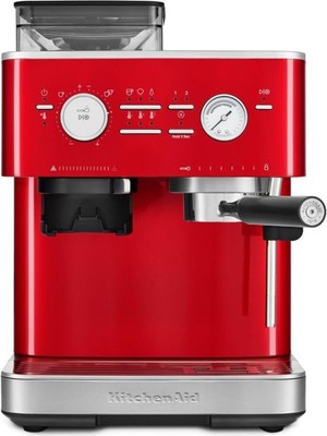 KitchenAid 5KES6551 Candy Apple Yarı Otomatik Öğütücülü Espresso Makinesi