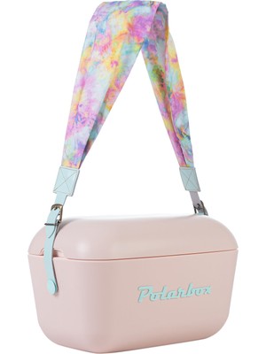Polarbox Prinkstyle Tie Dye Yello Kayışlı Lila Sarı Soğuk ve Sıcak Tutucu Thermo Çanta 12 Lt