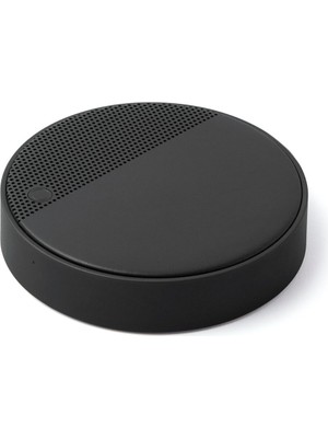 Lexon Oslo Siyah Energy + Kablosuz Şarj Cihazı ve Bluetooth Hoparlör