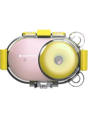 AgfaPhoto Realikids Waterproof Pembe Dijital Fotoğraf Makinesi