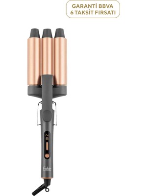 Fakir Ion Fusion 3'lü Iyonlu Su Dalgası Saç Maşası