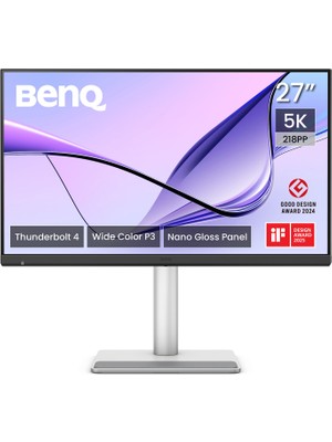BenQ MA270S 27" Mac Kullanıcıları Için Thunderbolt 4 Destekli 5k Nano Gloss Monitör
