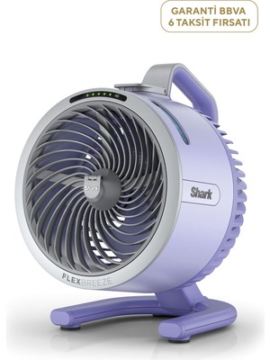 Shark Flexbreeze Hydrogo Lila Serinletici Buharlı Fan