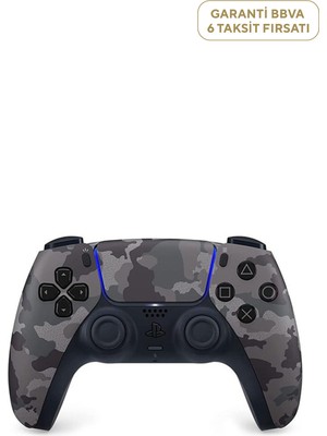 Sony Dualsense Gri Kamuflaj Kablosuz Ps5 Oyun Kolu