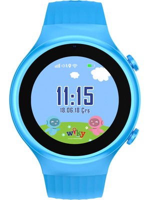 Wiky Watch 5s Mavi Görüntülü Arama Erkek Çocuk Akıllı Saat