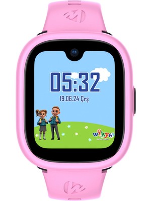 Wiky Watch 5 Plus Pembe Akıllı Çocuk Saati