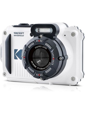 Kodak Pixpro Zoom Beyaz Su Altı Fotoğraf Makinesi