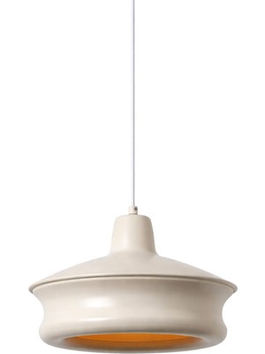 Womo Design Krem Rengi Metal Silindir Avize