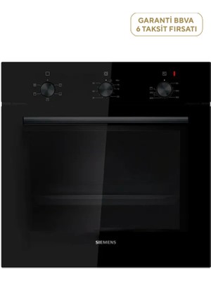 Siemens HB011FBA1T IQ100 SIYAH Ankastre Fırın 60 x 60 cm