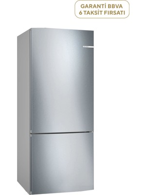 Bosch KGN76VIE0N Serie 4 Inox Alttan Donduruculu Nofrost Buzdolabı 526 Lt