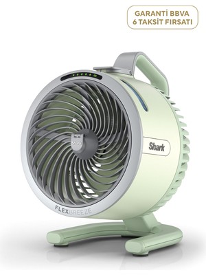 Shark Flexbreeze Hydrogo Yeşil Serinletici Buharlı Fan