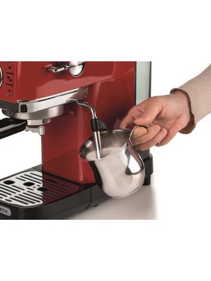 Ariete Moderna Espresso Slim 1300 W Kırmızı Kahve Makinesi