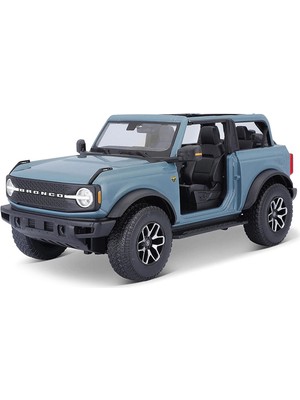 Maisto Ford Bronco Badlands 2021 1/18 Mavi Model Araba