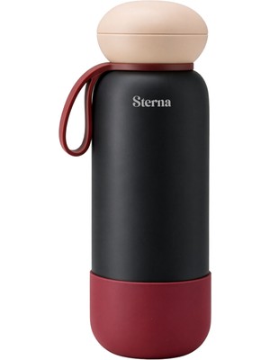 Sterna Aura Noir Burgundy Çelik Termos 740 ml