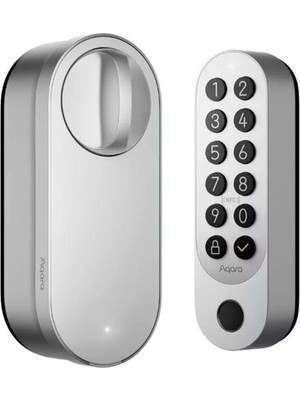 Aqara Apple Home Destekli Akıllı Kapı Kilidi U200 Silver ‎EL-D02E