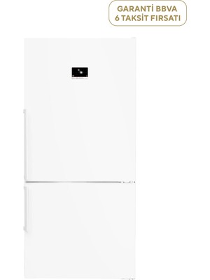 Bosch KGP86FWC0N Serie 8 Parlak Beyaz Alttan Donduruclu Nofrost Buzdolabı 624 Lt