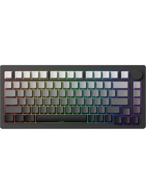 Akko Monsgeek M1 V5-Sp Vıa Black Gradiant Rgb Kablosuz Hotswap Mekanik Gaming Klavye