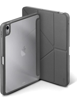Uniq Moven iPad Air 4 10.9" iPad Air 11" Gri Standlı Tablet Kılıfı (2024)