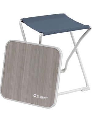 Outwell Baffin Ocean Blue Katlanır 3'ü 1 Arada Sehpa ve Tabure